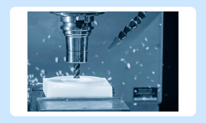 超高分子量ポリエチレンの切削加工