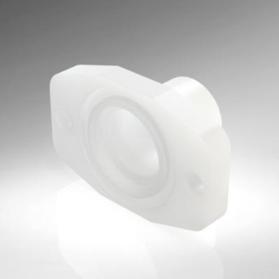 PTFE ドレインフランジの樹脂加工の製作・見積もり事例