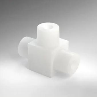 PTFE マニホールドジョイントの樹脂加工の製作･見積もり事例